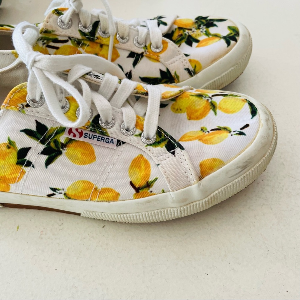 Superga 33357 Lemon Print Sneaker - Picture 6 of 13